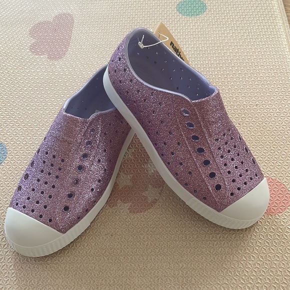 Native shoes Jefferson Bling Powder Bling/ Shell White - Picture 8 of 14